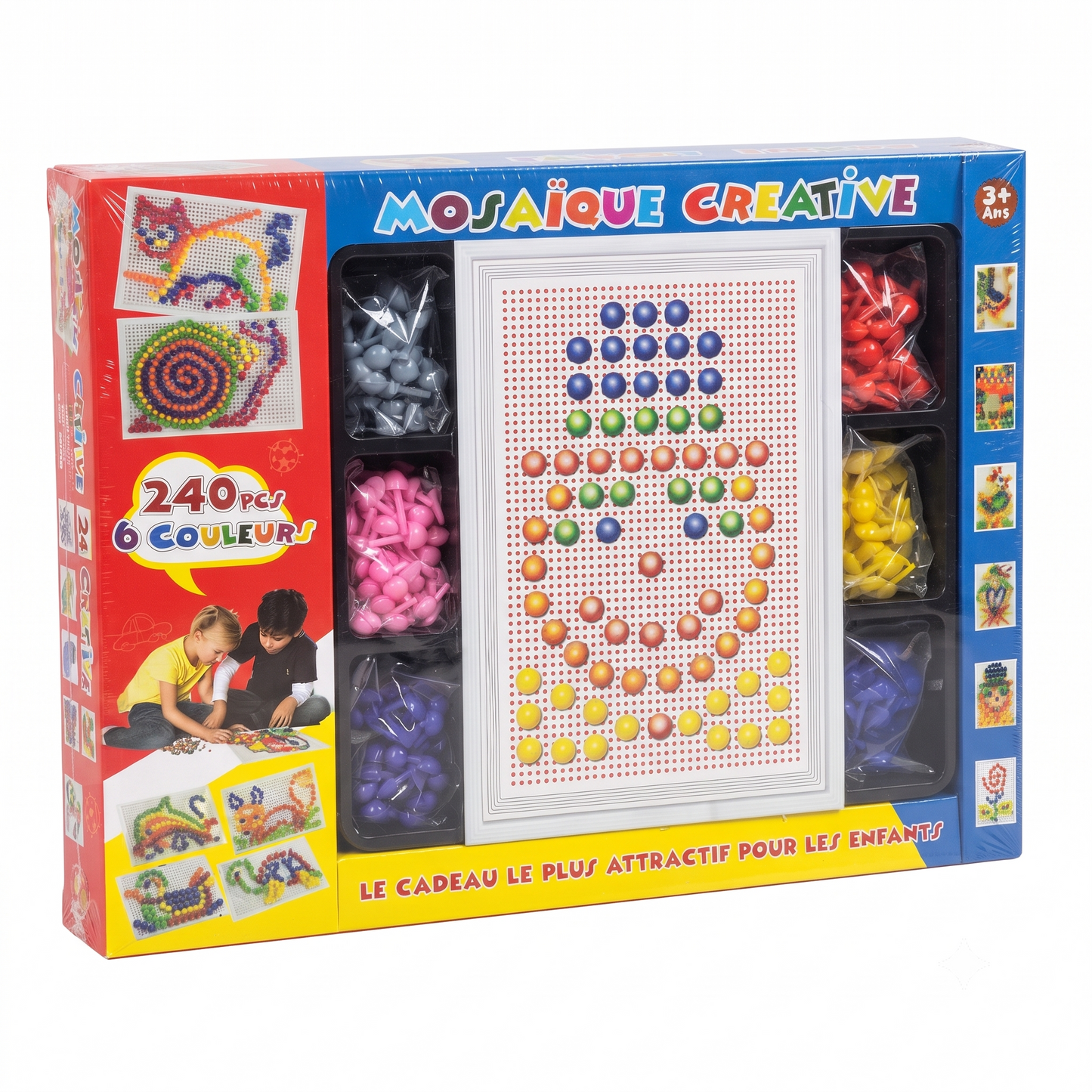 Kit Mosaïque Loisirs Créatifs Enfants – Activité Artistique