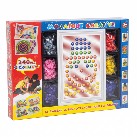 Kit Mosaïque Loisirs Créatifs Enfants – Activité Artistique