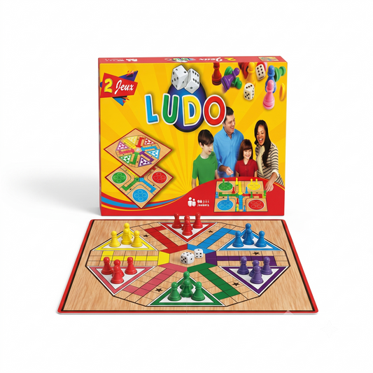 Jeu de Ludo 2 à 6 Joueurs – Grand Plateau Famille