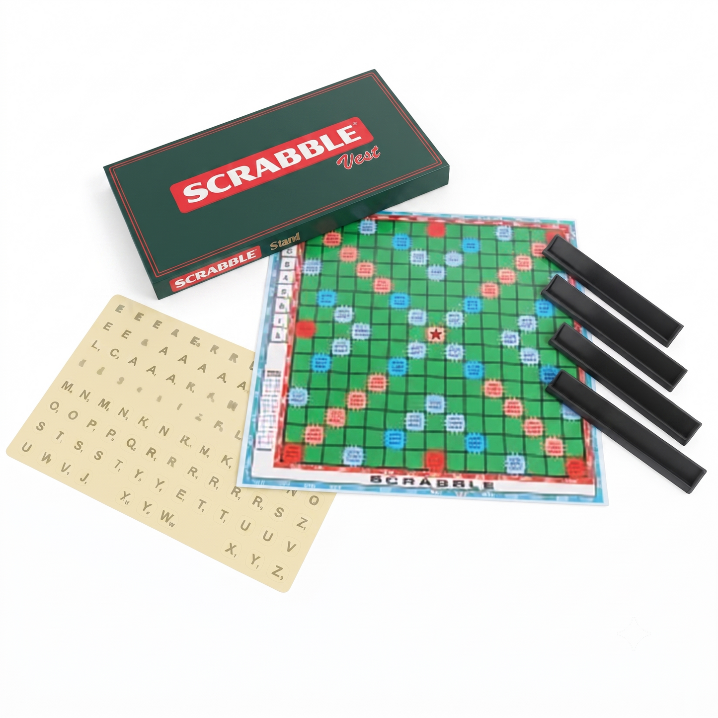 Scrabble Français Carton Vert – Jeu de Société Famille