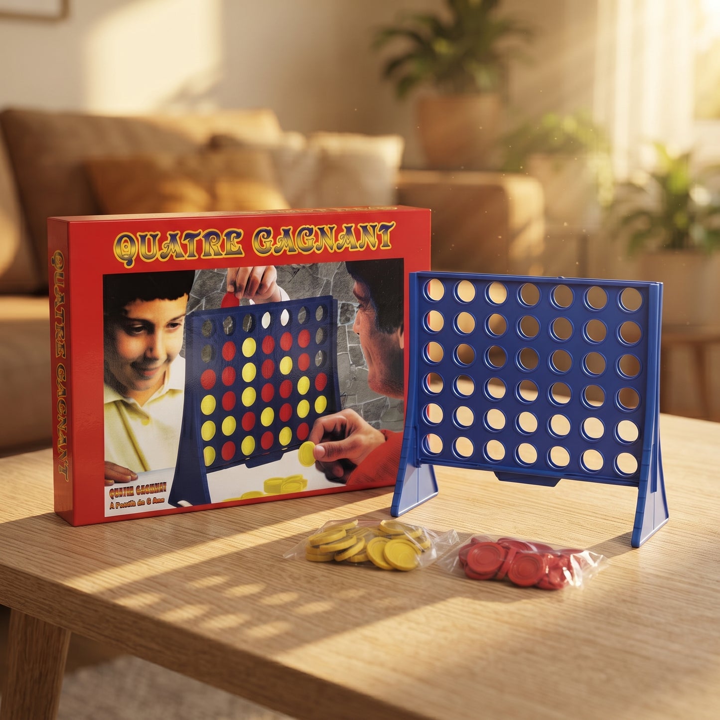 Quatre Gagnant – Jeu de Stratégie Familial