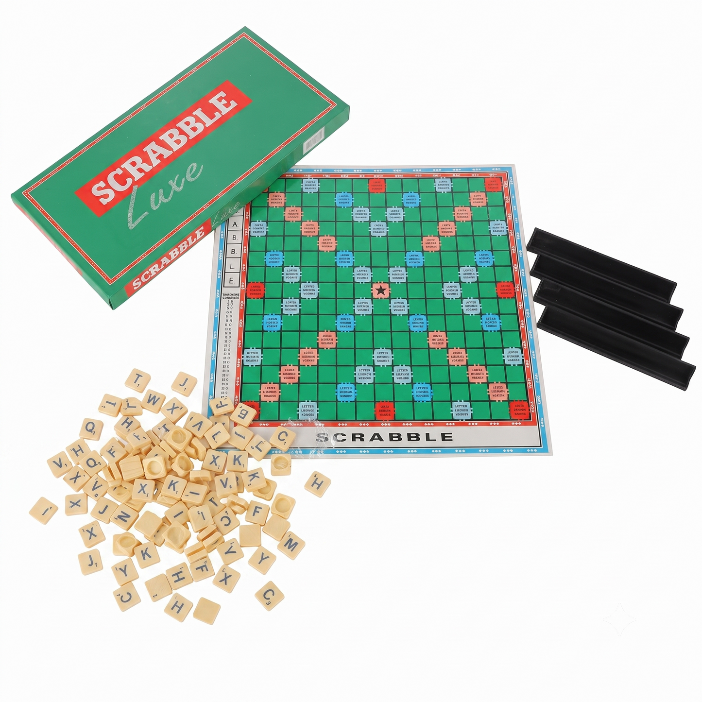 Scrabble Français Luxe – Jeu de Société Premium Famille