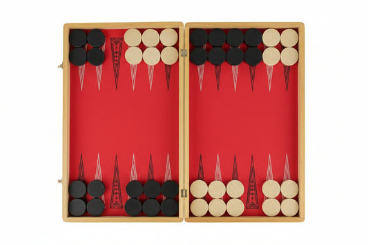 Jeu de Jacquet (Backgammon) Petit Modèle – Artisanat Tunisien