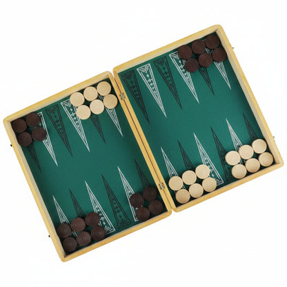 Jeu de Jacquet (Backgammon) Grand Modèle – Artisanat Tunisien